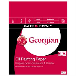 Daler Rowney Georgian Oil Pad - Assorted